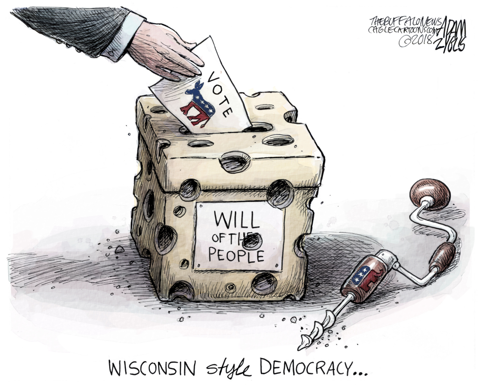  MIDWEST BALLOT BOX by Adam Zyglis