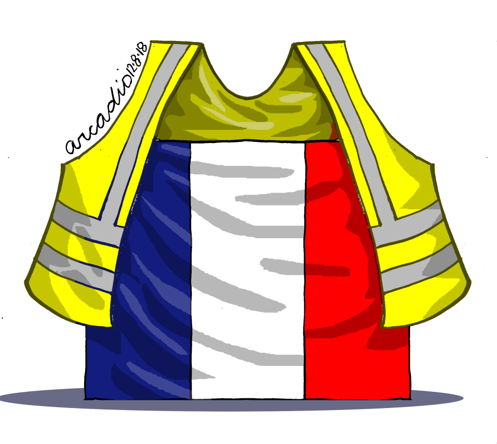  GILETS JAUNES by Arcadio Esquivel