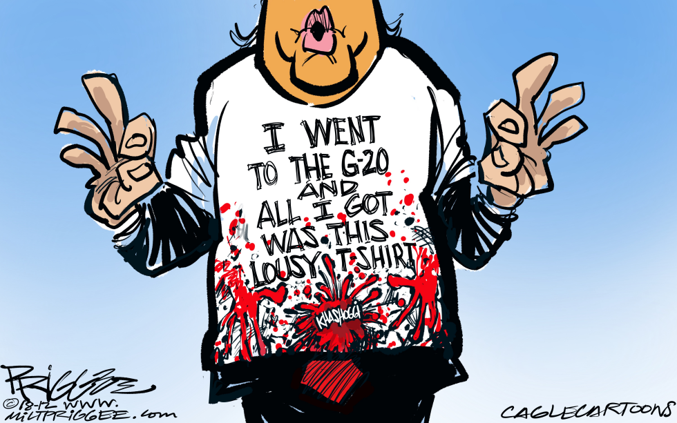  TRUMP SHIRT by Milt Priggee