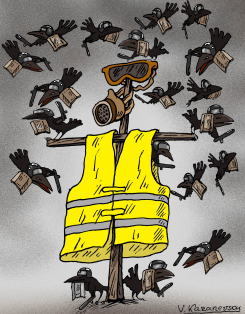 YELLOW JACKETS by Vladimir Kazanevsky