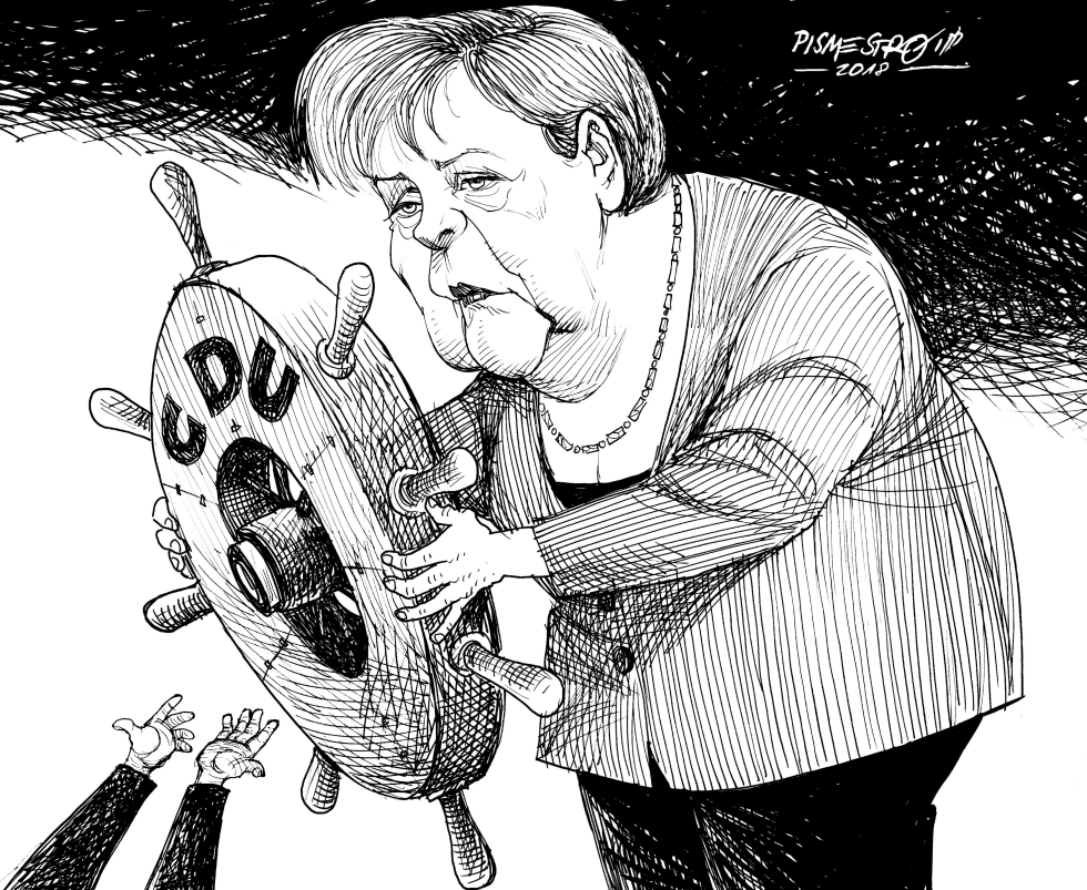 Handing over