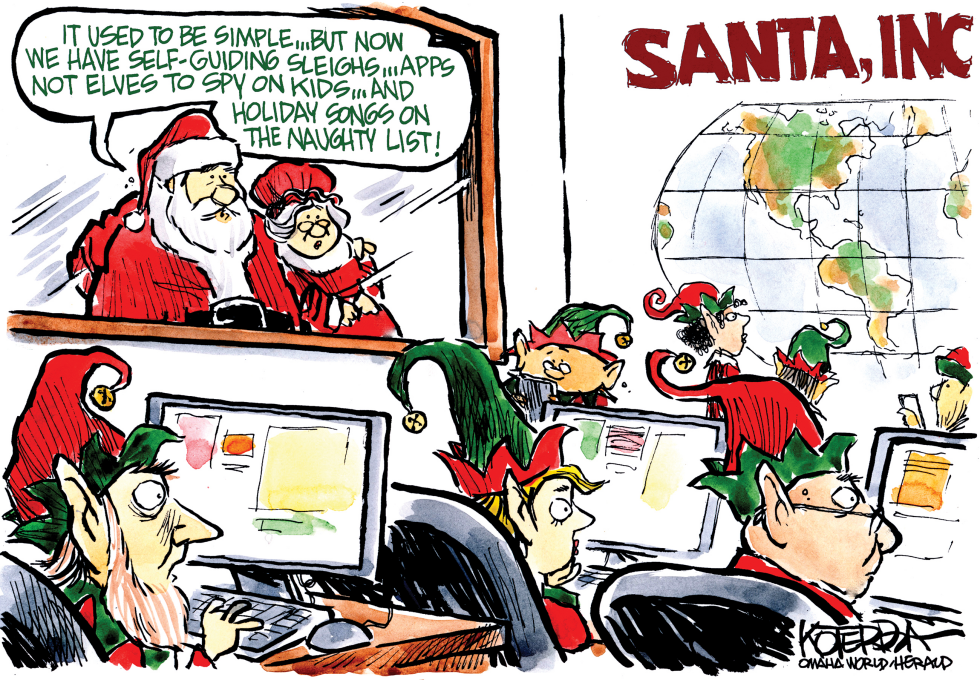  IT'S A WHOLE NEW NORTH POLE by Jeff Koterba