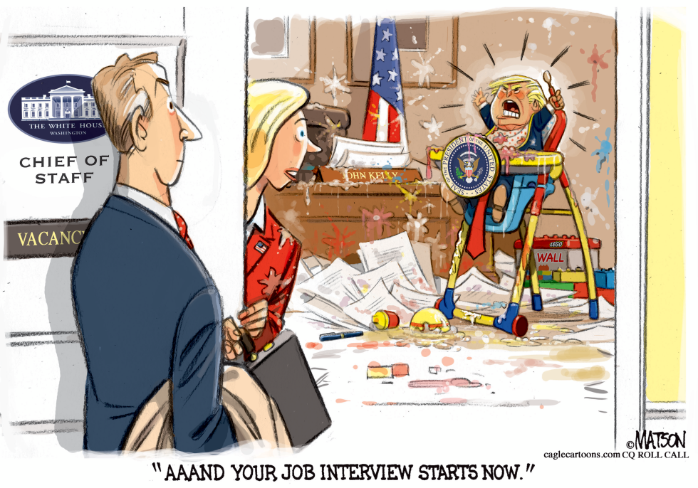 White House Chief of Staff Job Interview