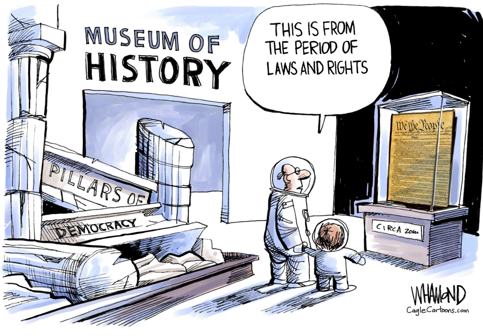  MUSEUM OF HISTORY AND LAWS by Dave Whamond