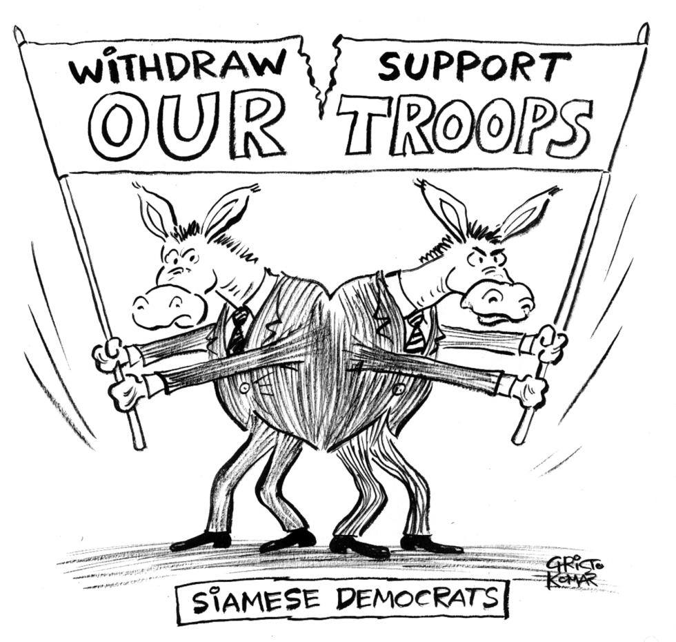 Siamese Democrats - B&W