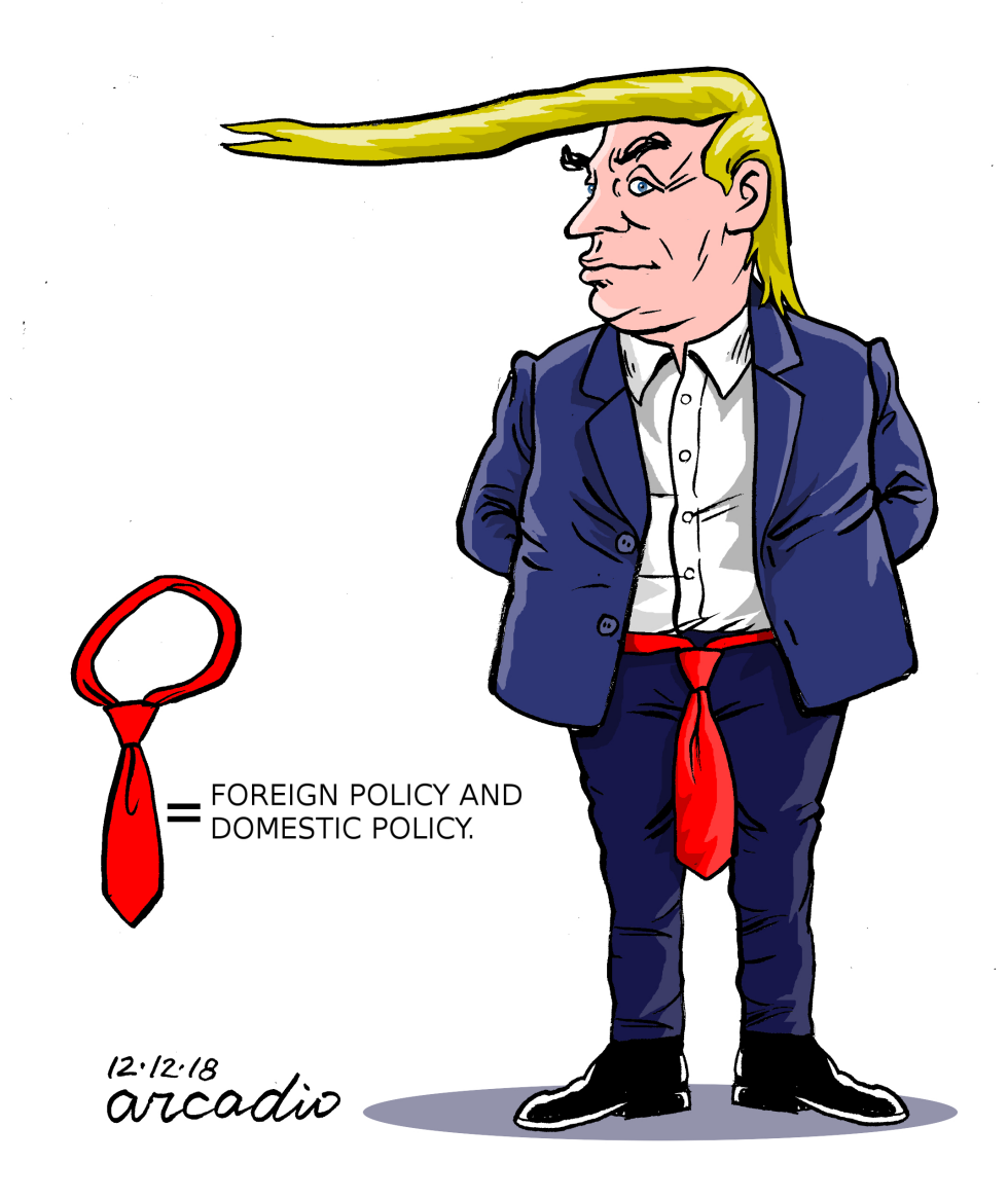  THE TRUMP POLICIES by Arcadio Esquivel