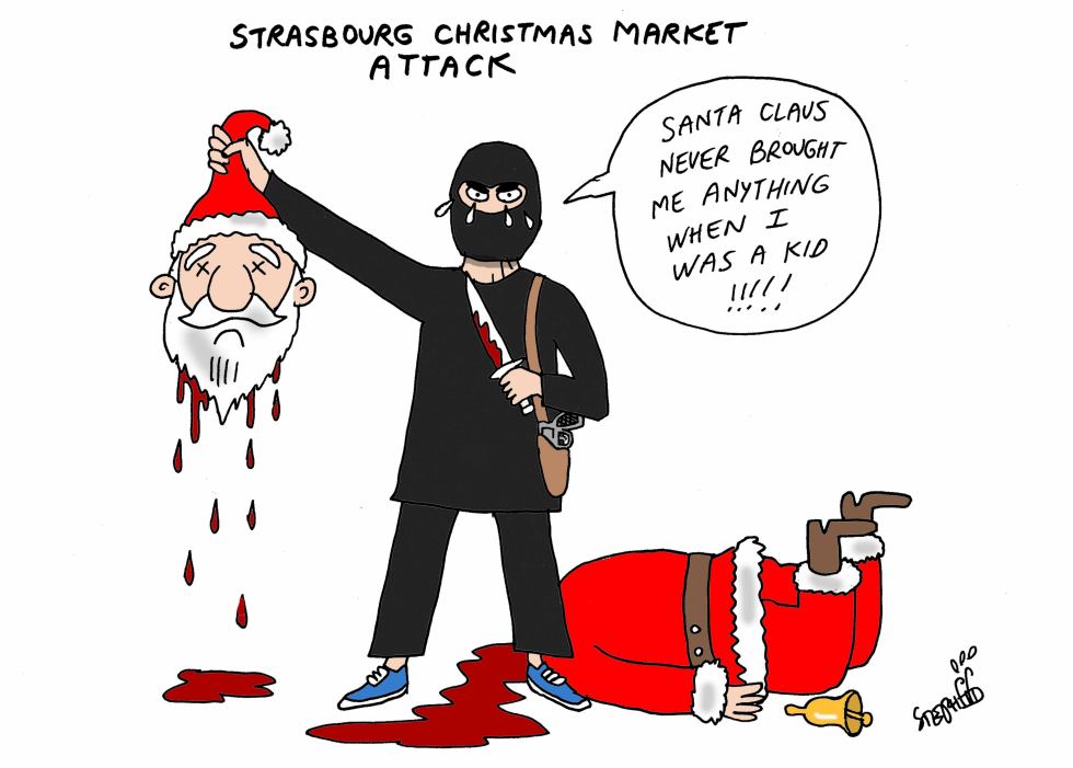  STRASBOURG CHRISTMAS ATTACK by Stephane Peray