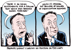 QUEBEC PREMIER LEGAULT by Ingrid Rice