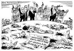UNIVERSAL DECLARATION OF HUMAN RIGHTS by Zapiro