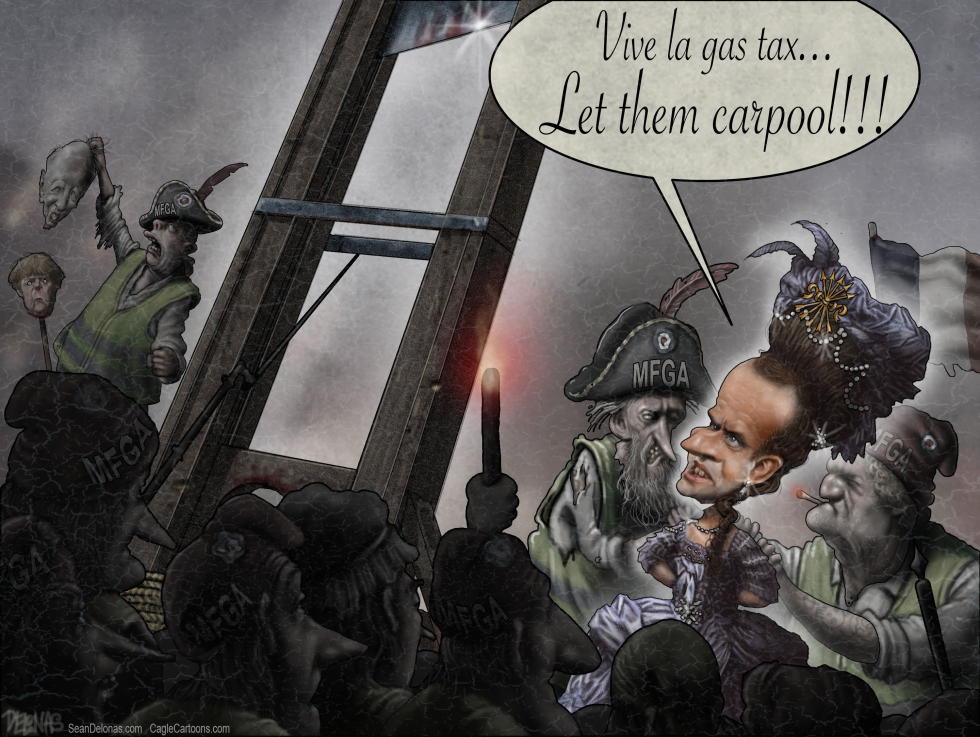 Macron Marie Antoinette Yellow Vests France