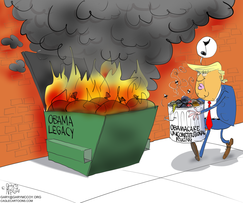 Obama Dumpster Fire