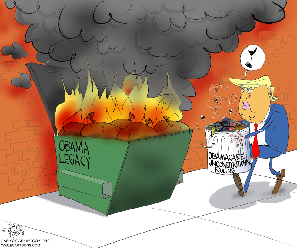 Obama Dumpster Fire