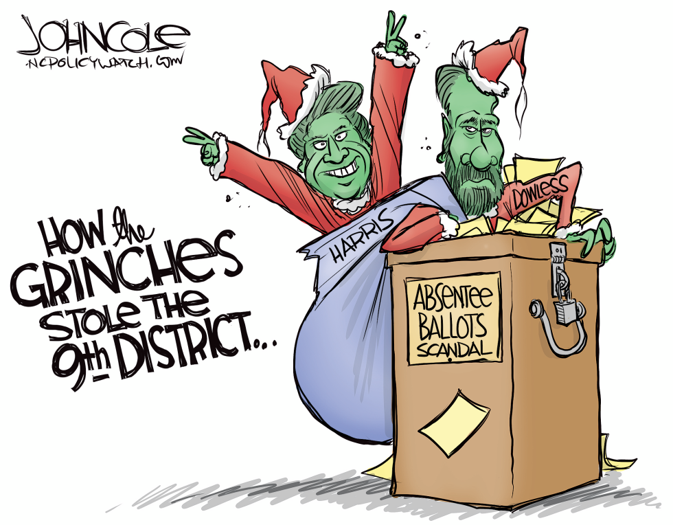  LOCAL NC 9TH DISTRICT GRINCHES by John Cole