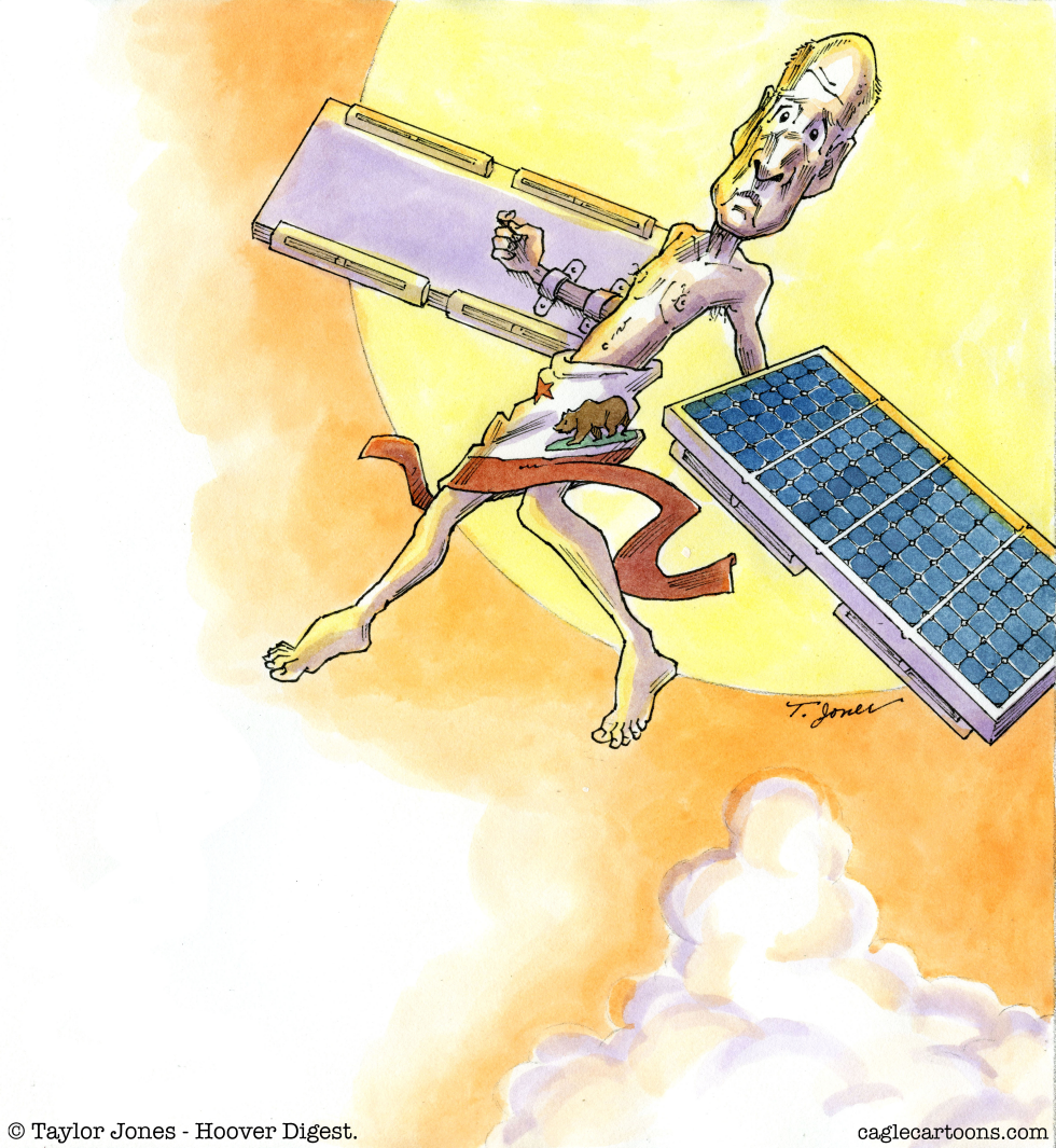 Jerry Brown Up up and away