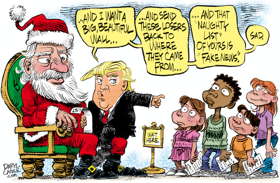 Trump and Santa