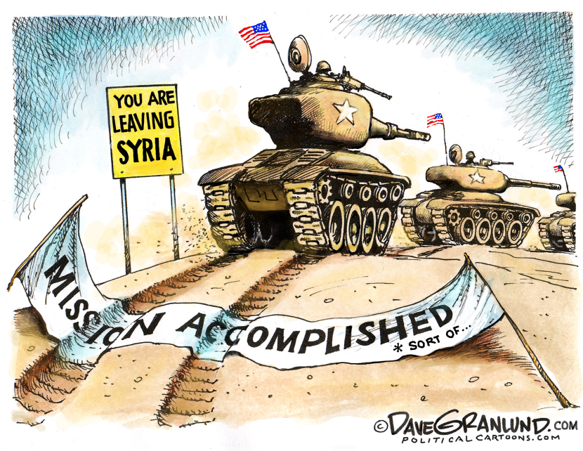 US troops exiting Syria