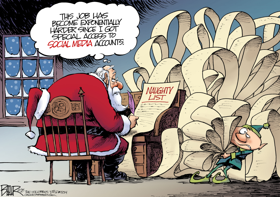 Santa Social Media