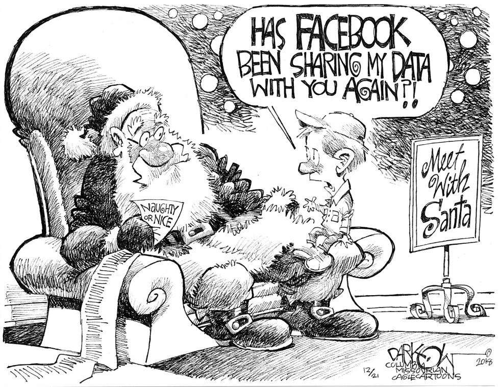  FACEBOOK NAUGHTY OR NICE by John Darkow