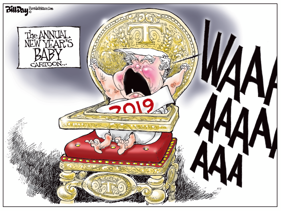 New Year's Baby Trump