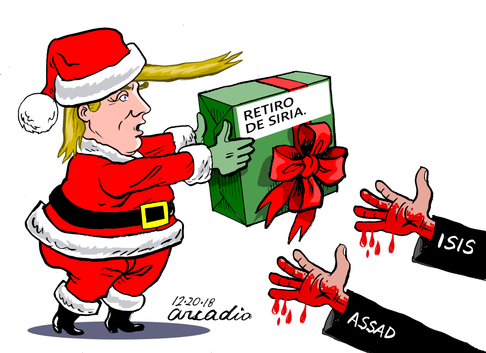 Trump retira tropas de Siria