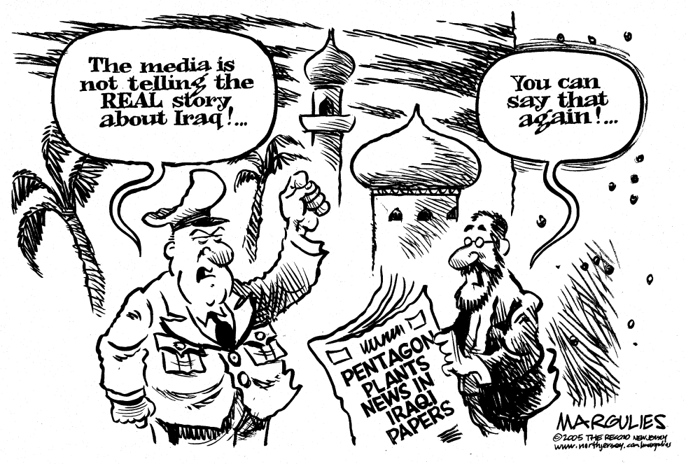 Pentagon Plants News in Iraqi Papers