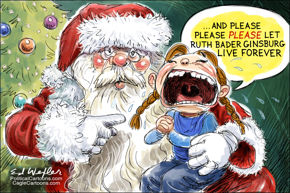 Santa RBG Live Forever