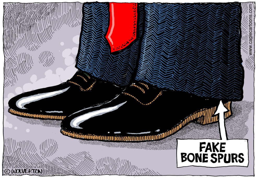  FAKE BONE SPURS by Wolverton