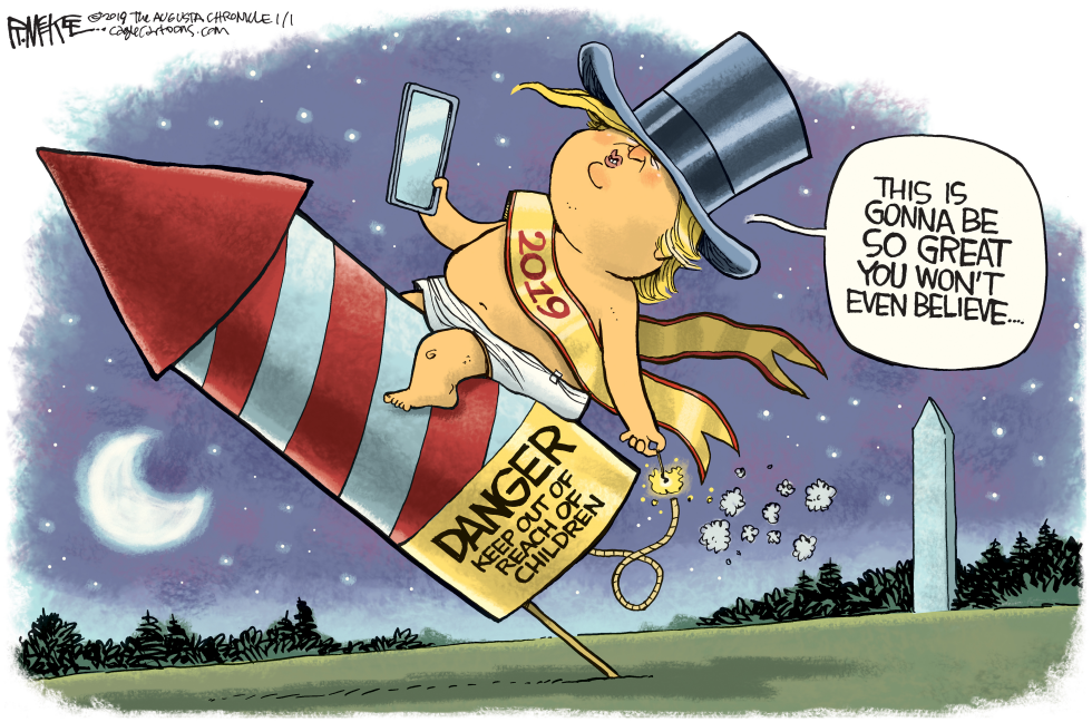 Trump New Years Baby