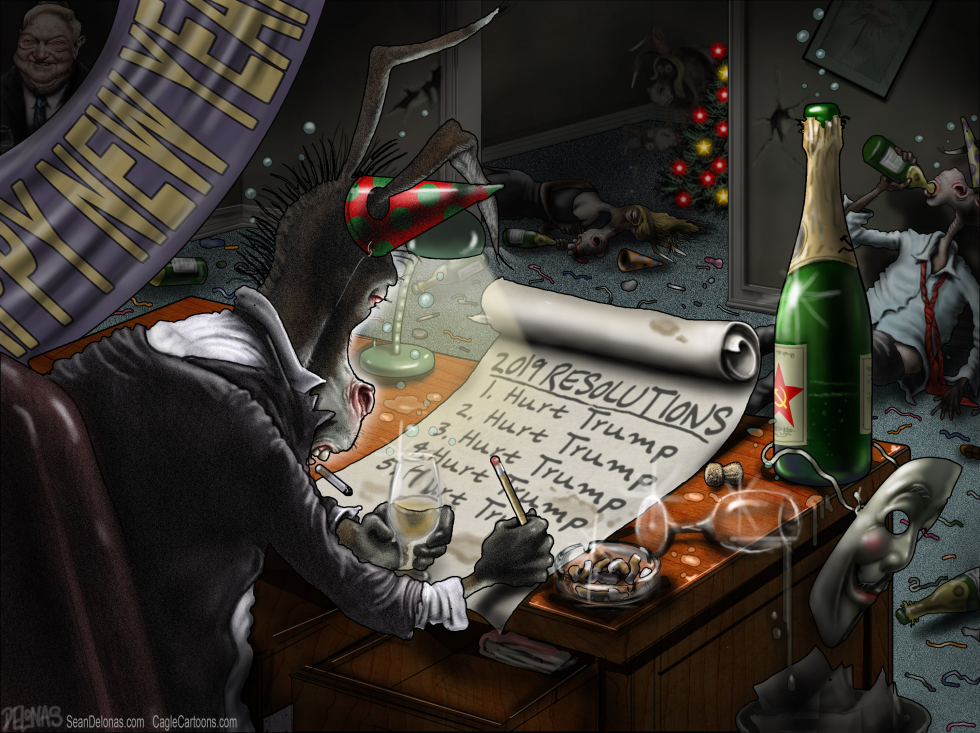 Democrat New Year Resolutions