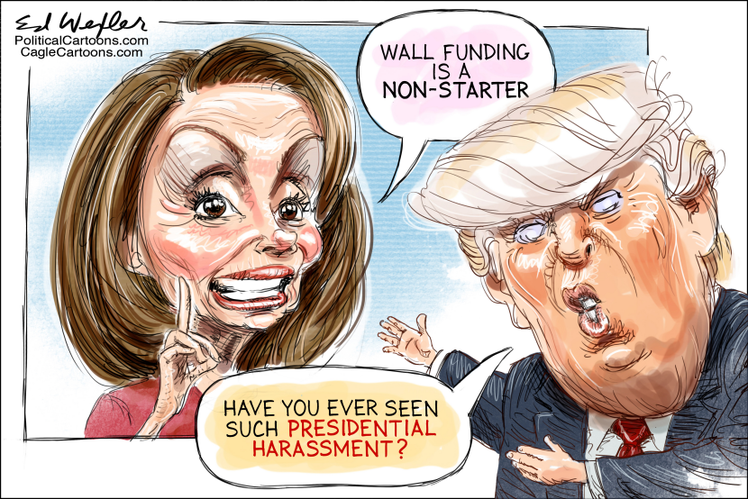 Pelosi Harass Trump