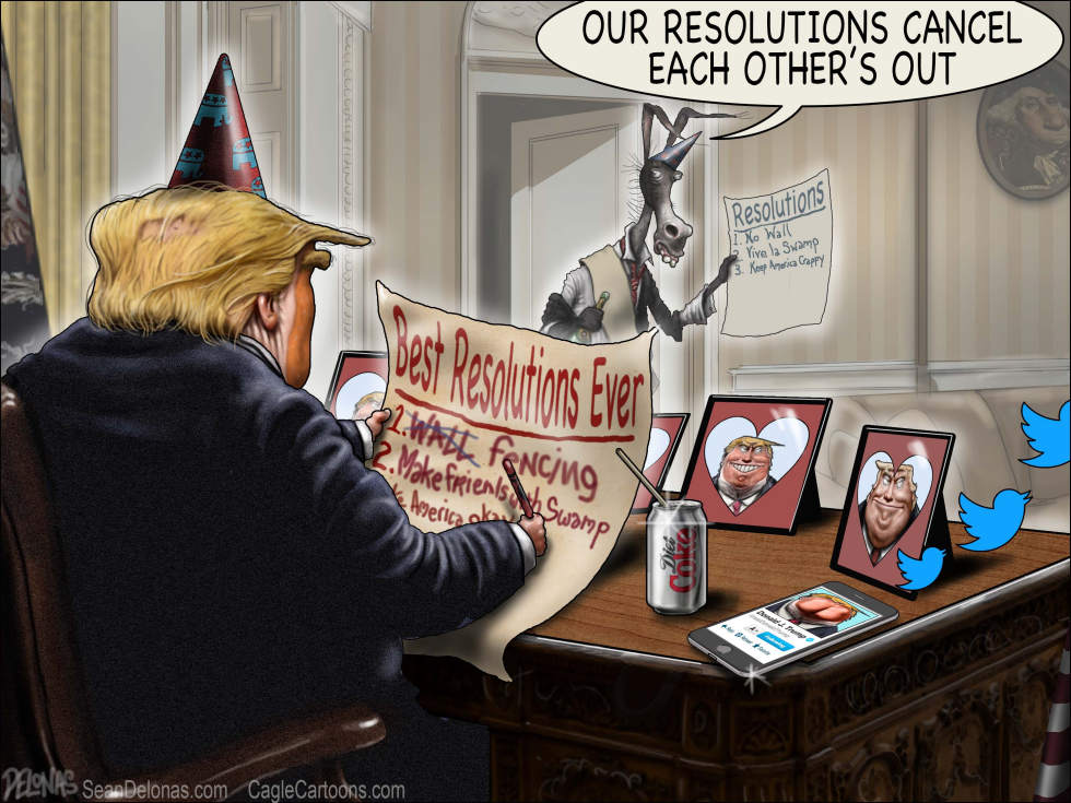  TRUMP DEMOCRATS RESOLUTIONS by Sean Delonas