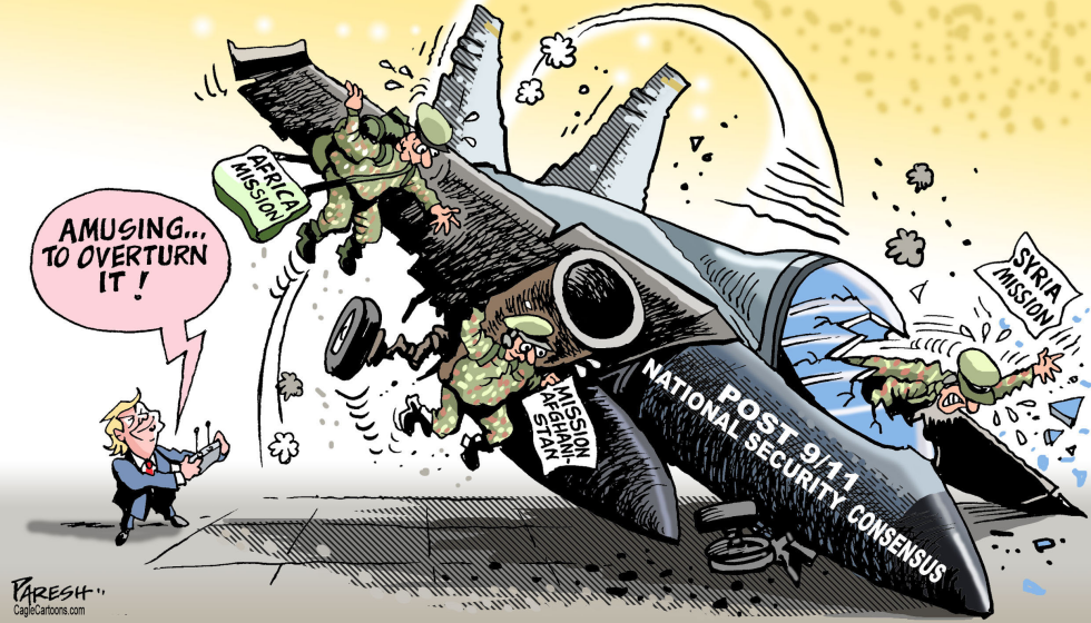  TRUMP’S WAR ON TERROR by Paresh Nath