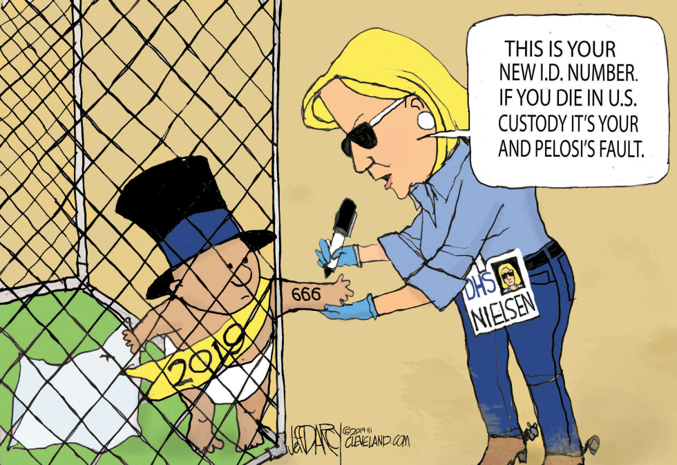 Baby New Year at the border