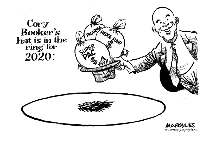 Cory Booker's Hat in the Ring