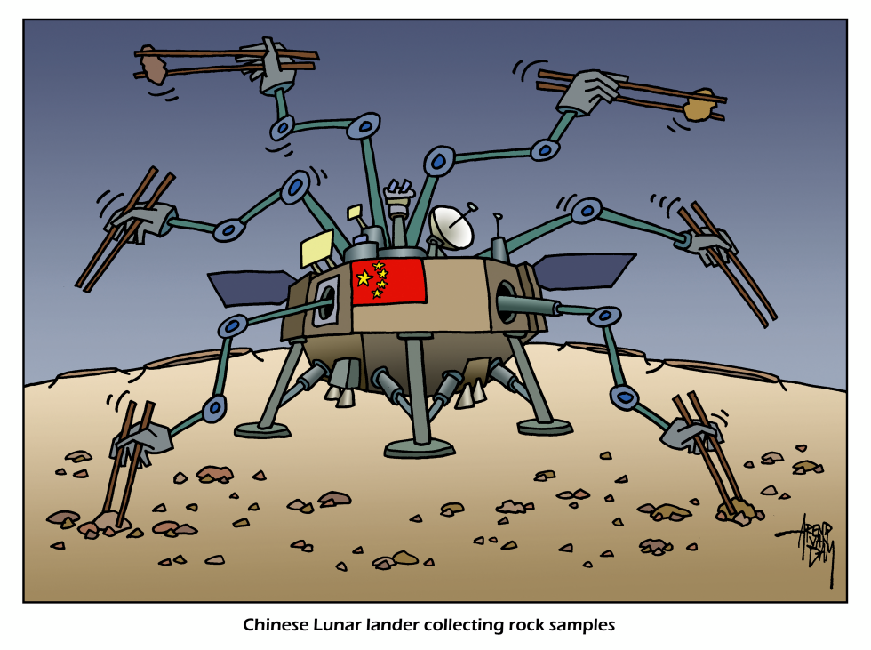 Chinese Lunar lander