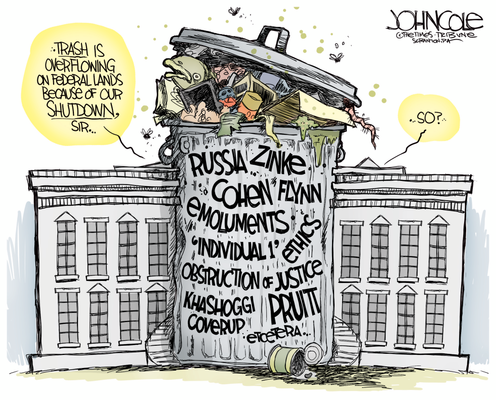 Shutdown garbage