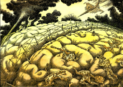 THE WAR BITWEEN RIGHT AND LEFT HEMISFARES by Vladimir Kazanevsky