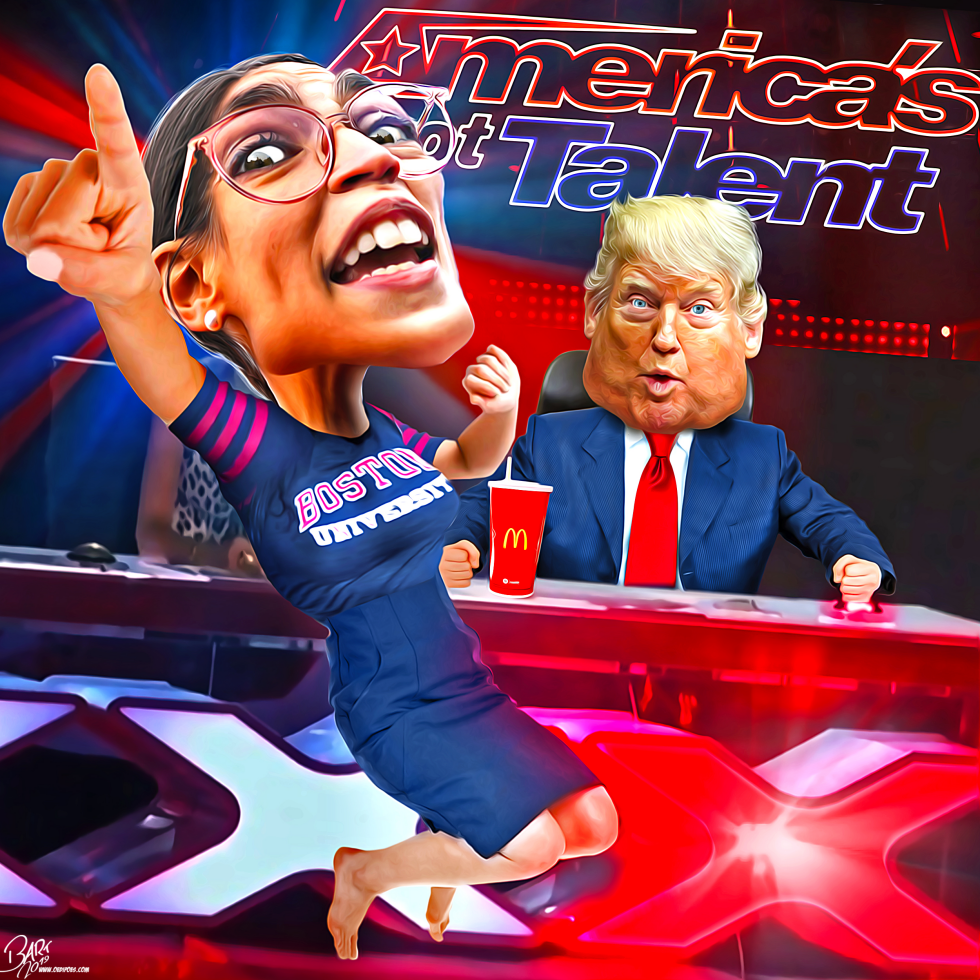 Ocasio Cortez dance
