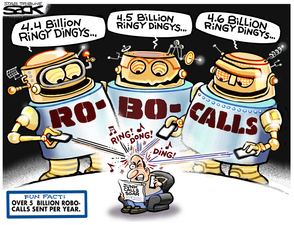  ROBOCALLS by Steve Sack