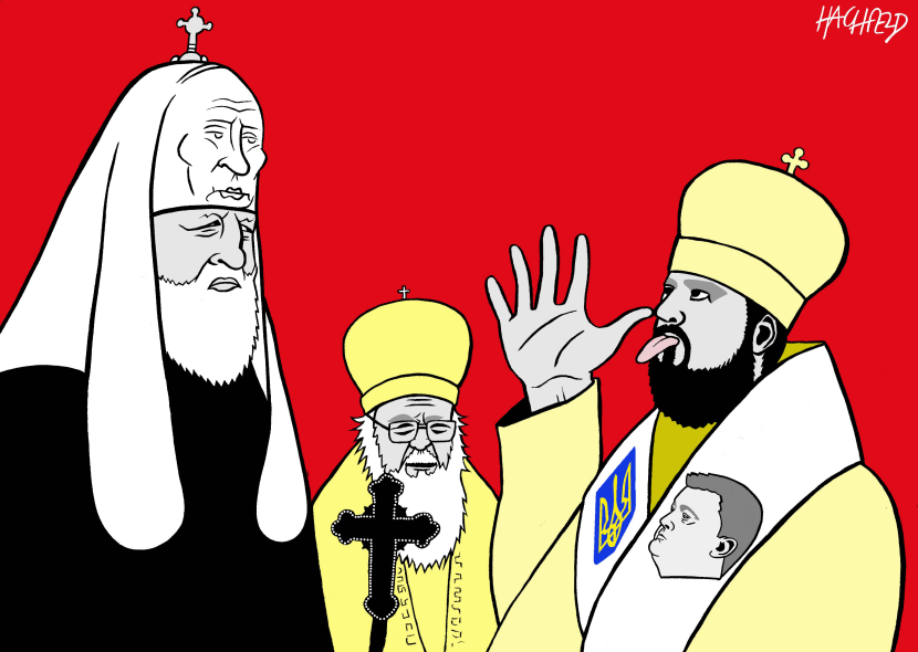 Russian Ukrainian church split