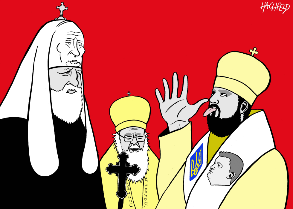Russian Ukrainian church split