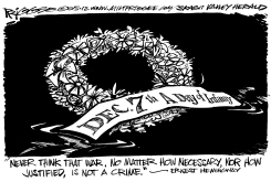 WAR by Milt Priggee