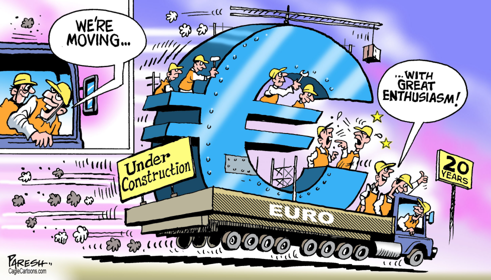 Euro turns 20
