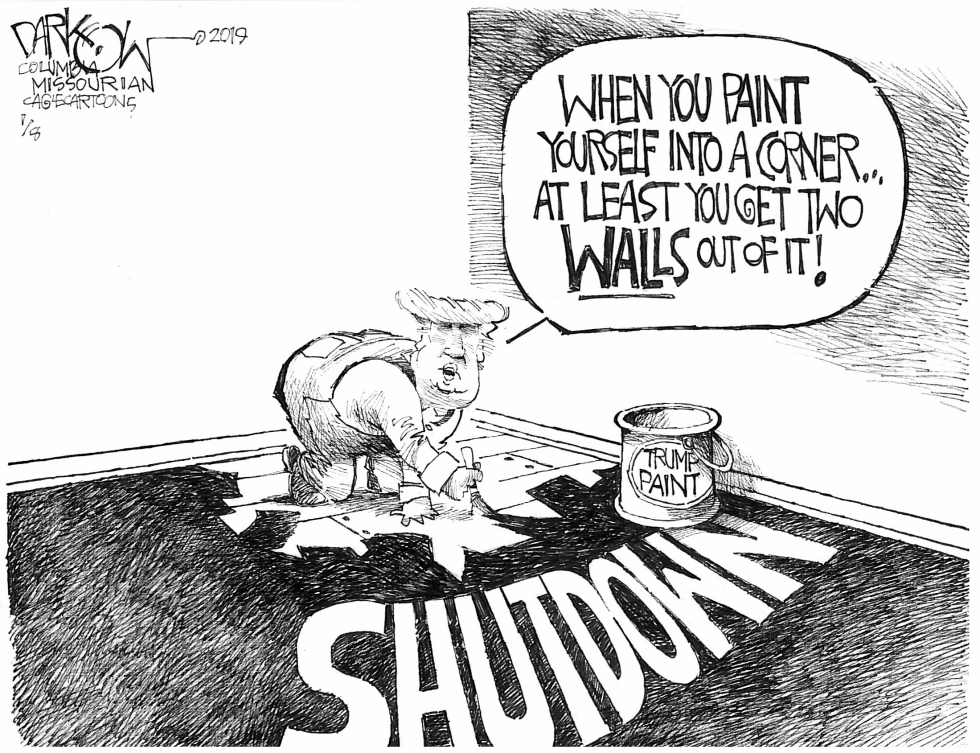 Painted into a corner