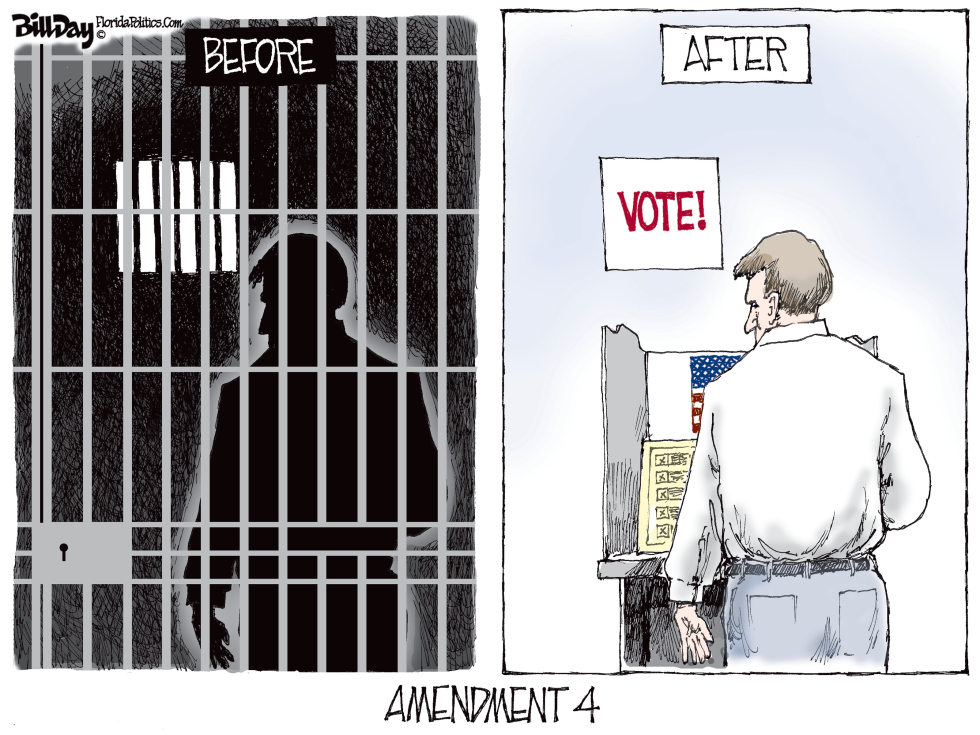  FLORIDA EXFELONS VOTE by Bill Day