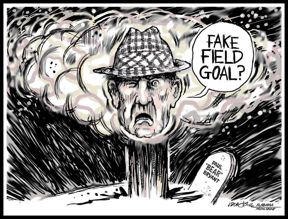 Bear Bryant Alabama loss