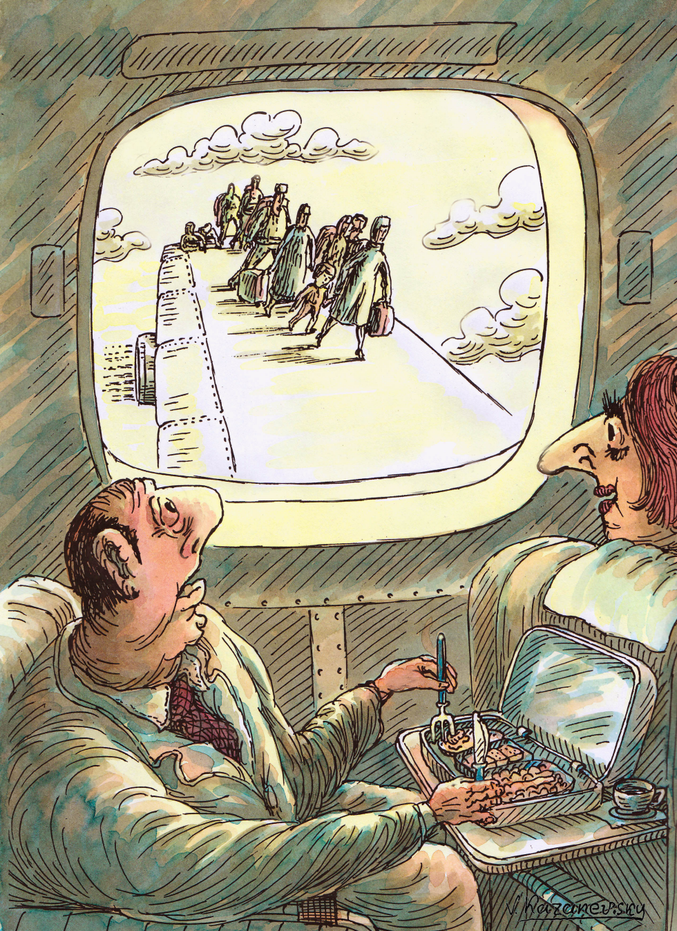 Fly immigration