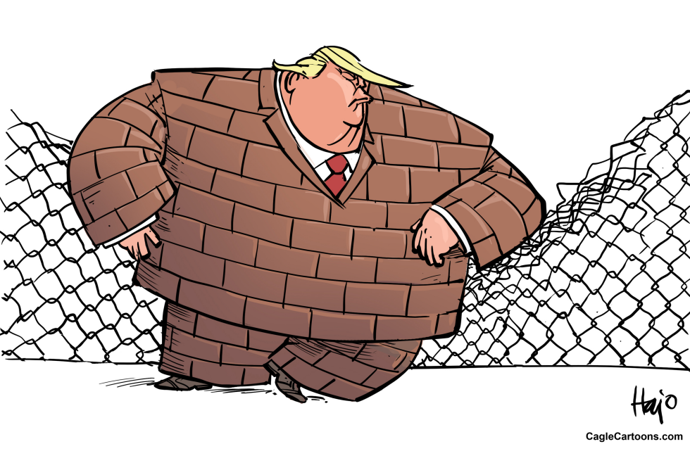  TRUMP WALL by Hajo de Reijger