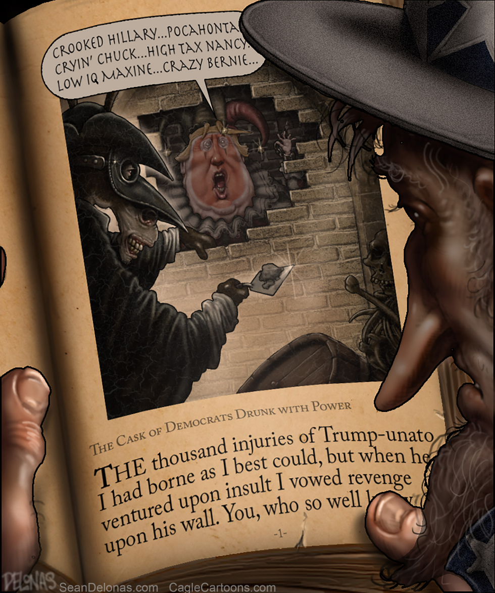  POE TRUMP DEMOCRATS by Sean Delonas