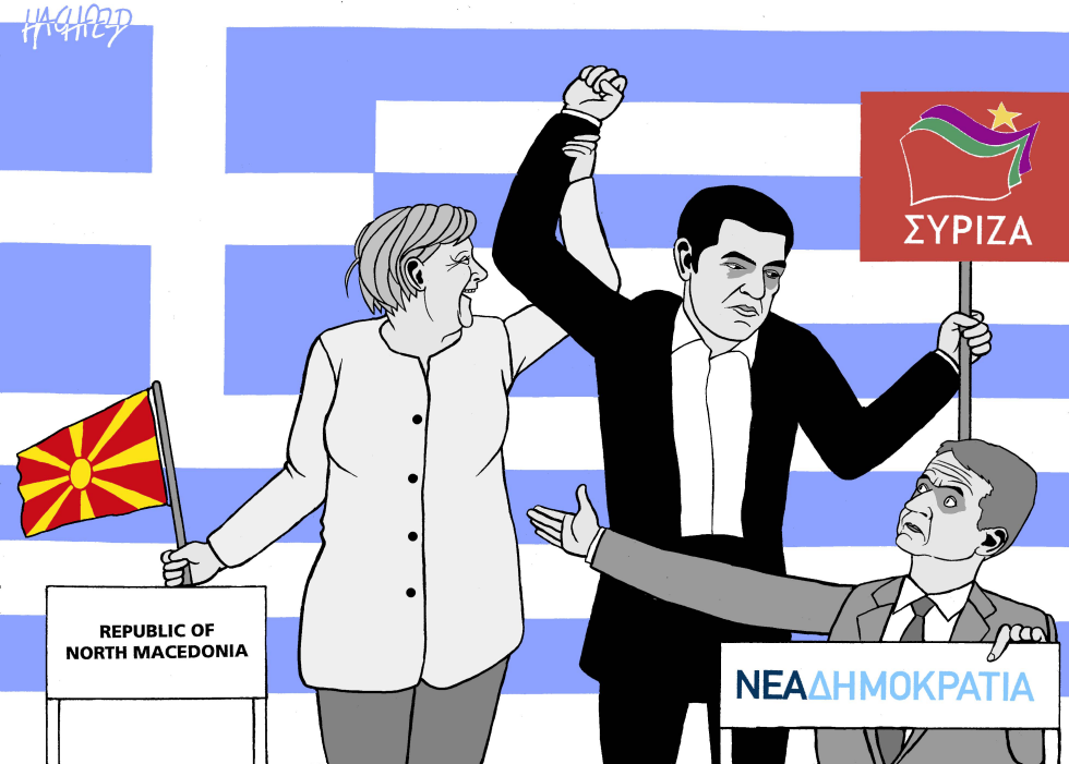 Merkel in Athens
